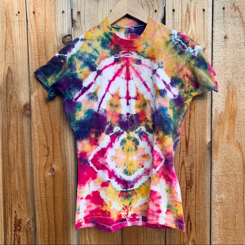 Vintage 70’s Heirloom Tie Dye T-shirt EUC